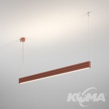 Ribby oprawa wisząca led 9,5W 3000K 692lm terakota